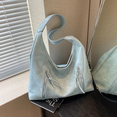 Sac à bandoulière élégant et simple pour femme, grande capacité, sac de transport coréen, nouveau
