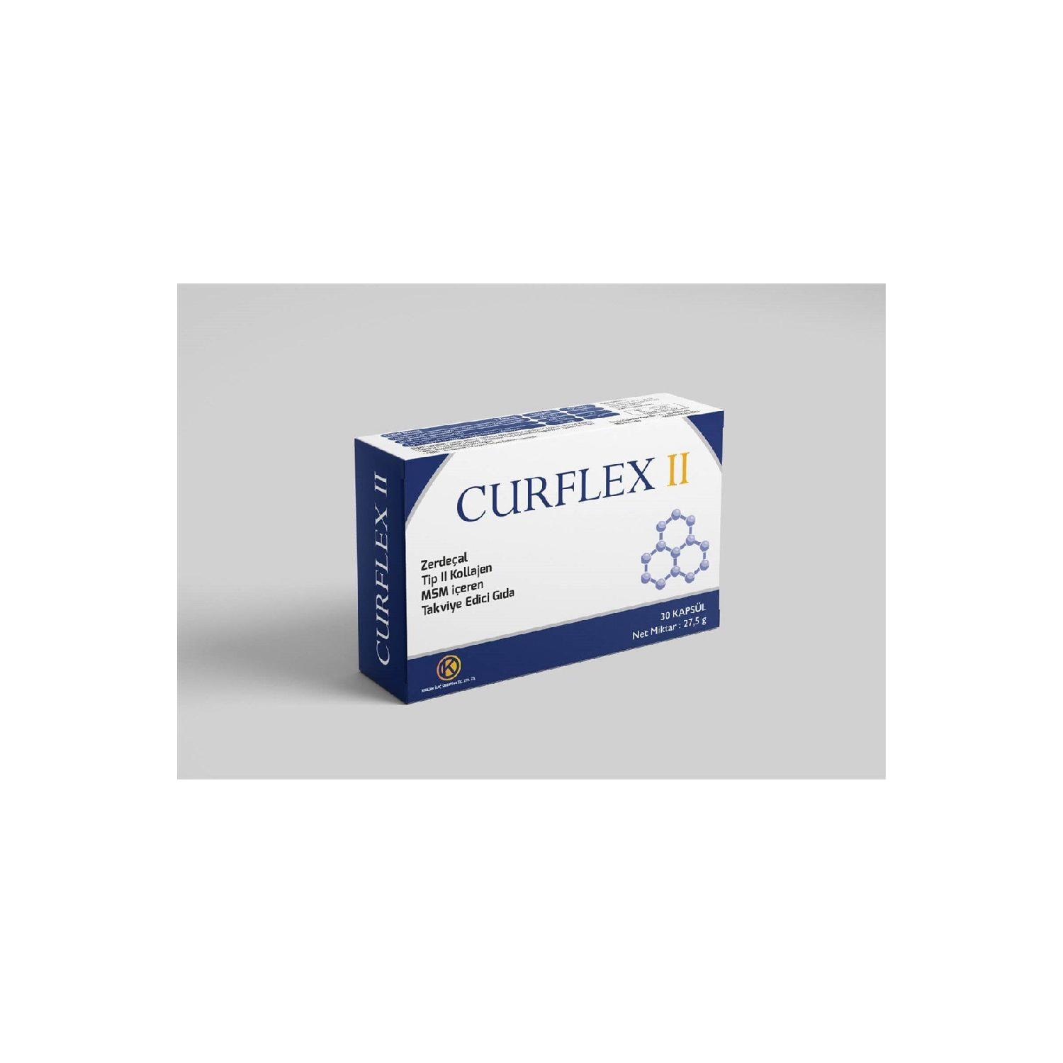 

Curflex Ii - Type 2 Collagen And Turmeric Food Supplement 30 Capsules