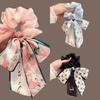 High Ponytail Ribbon Hair Tie Sweet Girl Style Elegant Hair Rope Fashion Hair Ring  For Women Girls
