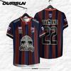 THAILAND Football Soccer V Neck Vintage Shirt National Elephant Logo Badge Map Unisex Men Women Training JERSEY Print Quick Dry Short Sleeve Uniform