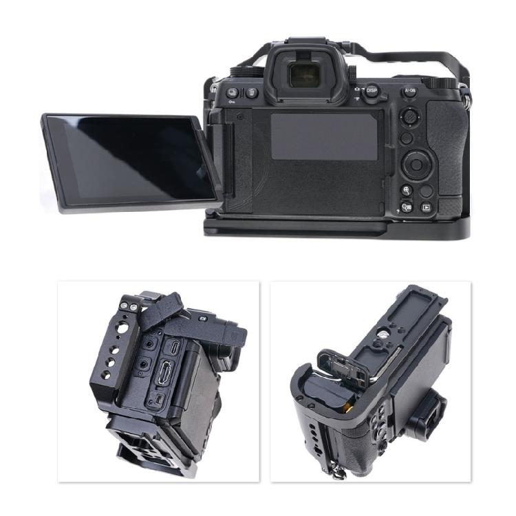 Versatile Metal Camera Cage Protective Camera Housing Camera Holder Photography Equipment Quick Installation for Z6III