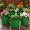Faltbare Grow Bags Verdickte Stofftöpfe Pflanzenzucht Filz Grow Bags Baumpflanzung