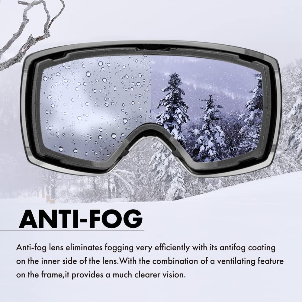 Zerotech Snow Goggles Replacement Lens Vice Clear Uv Cut Light Color