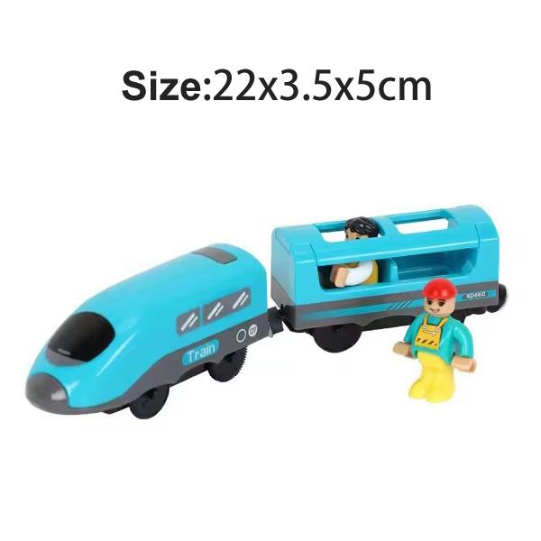 Magnetic Train Toys Wooden Railway Tracks Accessories Locomotive Diecast Slot Fit for All Wood Brand Wooden Tracks Toys For Kids