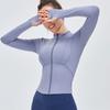 New Autumn And Winter Yoga Clothes For Women, Slim Fit And Slimming, Running Sports Jacket, Long Sleeved Fitness Top