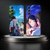 Anime Your N-Name Phone Case For Samsung Galaxy A73,21,22,32,71,53,52,51,80,5G Soft Black Cover