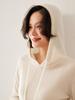 Women's Hooded Cashmere Sweater: Loose Knitwear Top for Autumn/Winter