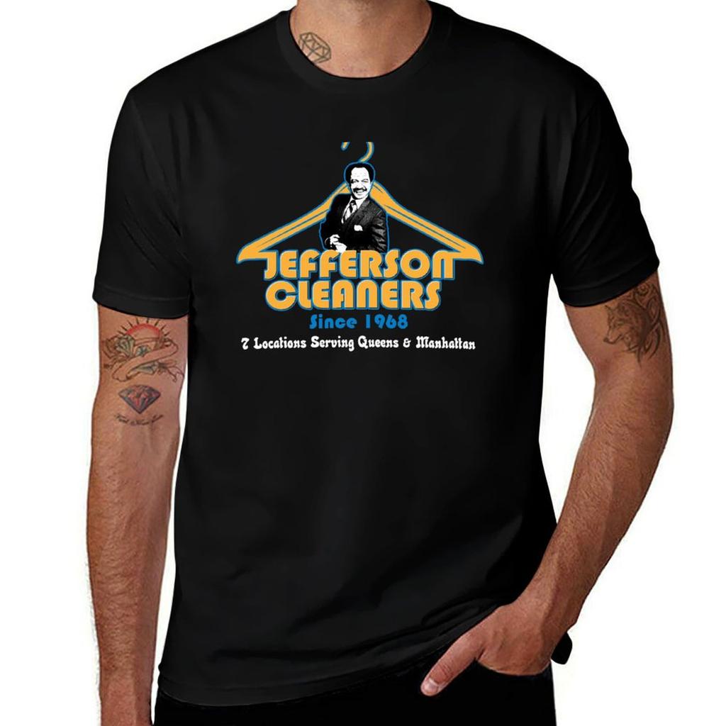 Jefferson Cleaners TShirt Stylish Print Short Sleeve Tee TShirt