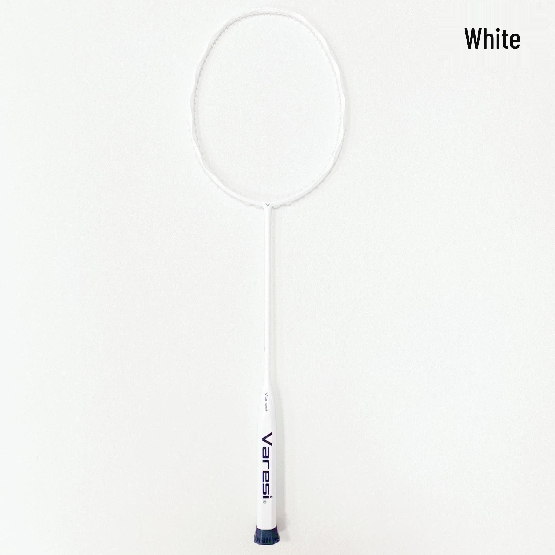 Беспроводная карбоновая бадминтонная ракетка - Ультралегкая, Прочная, Цельная 4U для студентов и взрослых, Профессиональная тренировка