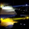 1 pc Super Bright 3000K Yellow 6000K White 12V 24V Offroad Spot Flood Combo Work Light LED Light Bar for Car SUV
