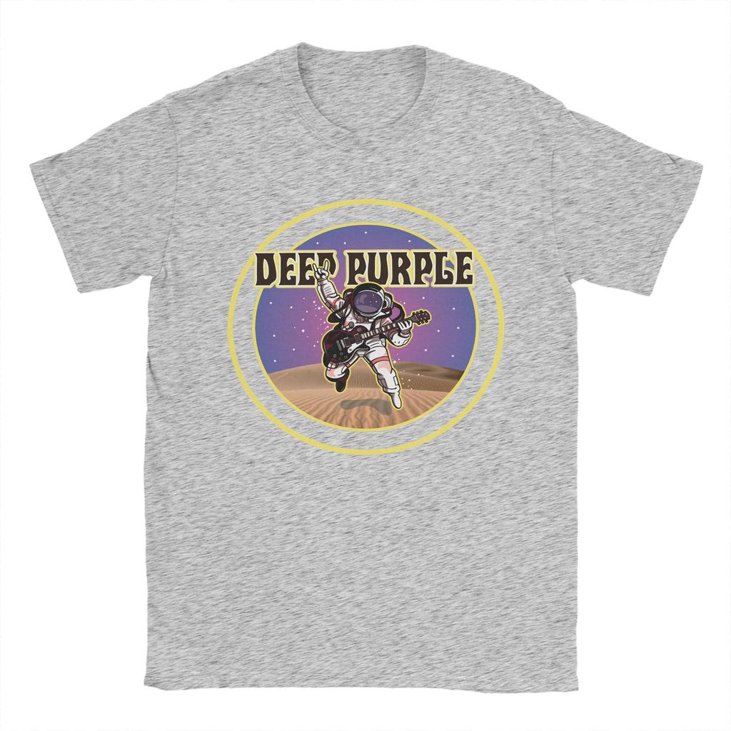 Unisex Band Deep Purple Art T Shirt Cotton Clothing Humorous Short Sleeve Crew Neck Tee Shirt Original TShirts