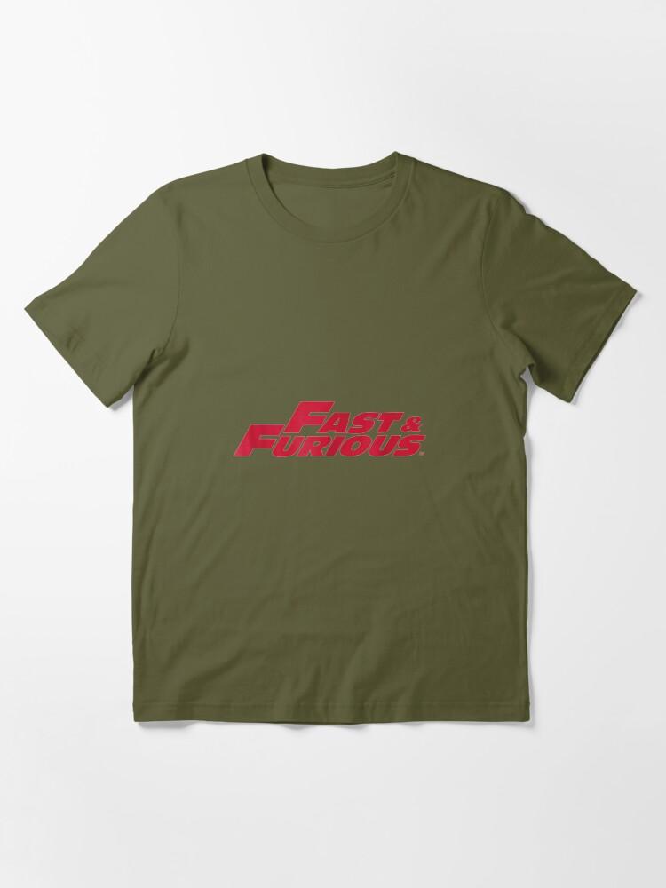 Fast & Furious Fast Furious Classic Red Logo Essential T-Shirt