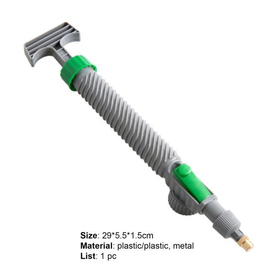 Practical Air Pump Sprayer Adjustable One Button Working Metal Watering Sprayer Garden Accessories