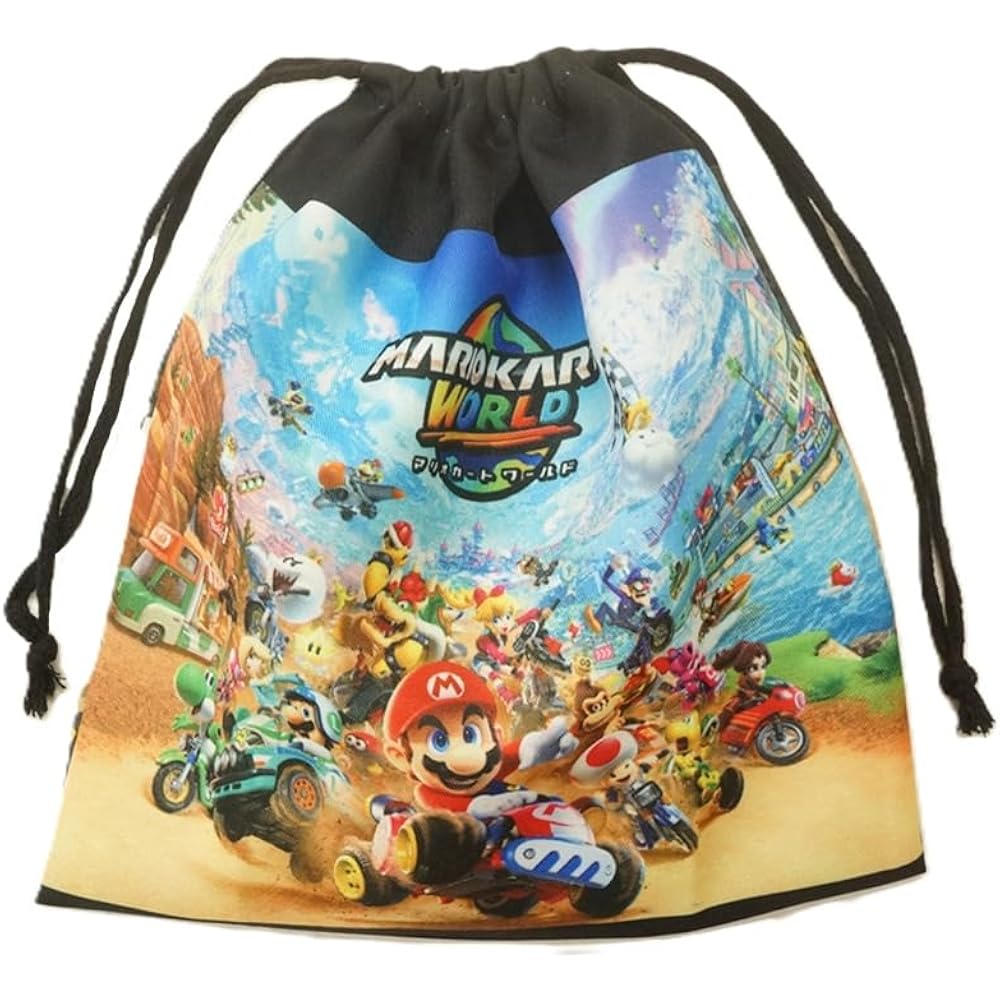 Sun Art Super Mario purse M 156692 Mario Kart World admission