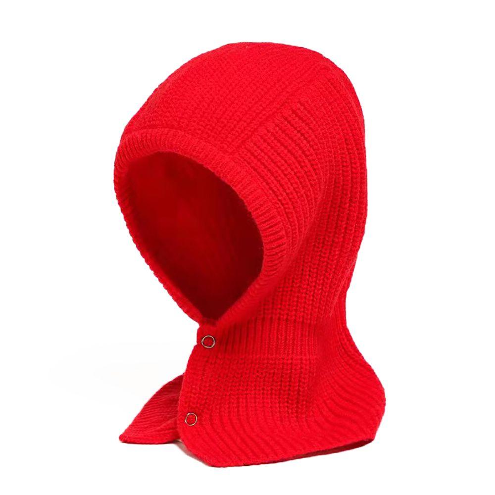 Ear Protection Scarf Outdoor Bonnet Hat Women Winter Cap Pullover Cap Beanies Hat Knitted Hats