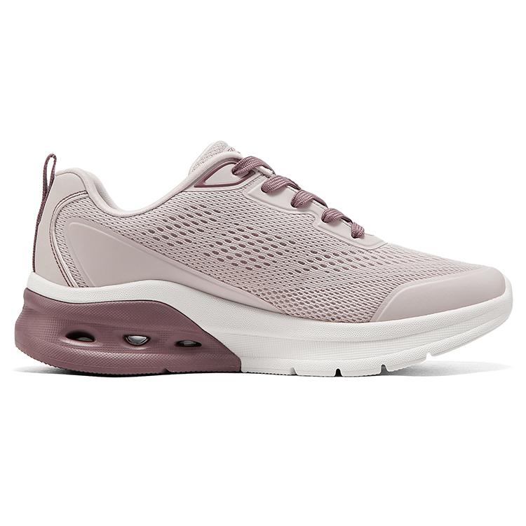Skechers Bobs Sport Comfortable Durable Breathable Low-Top Running Shoes Women sneaker Nude-Pink 117660-BLSH