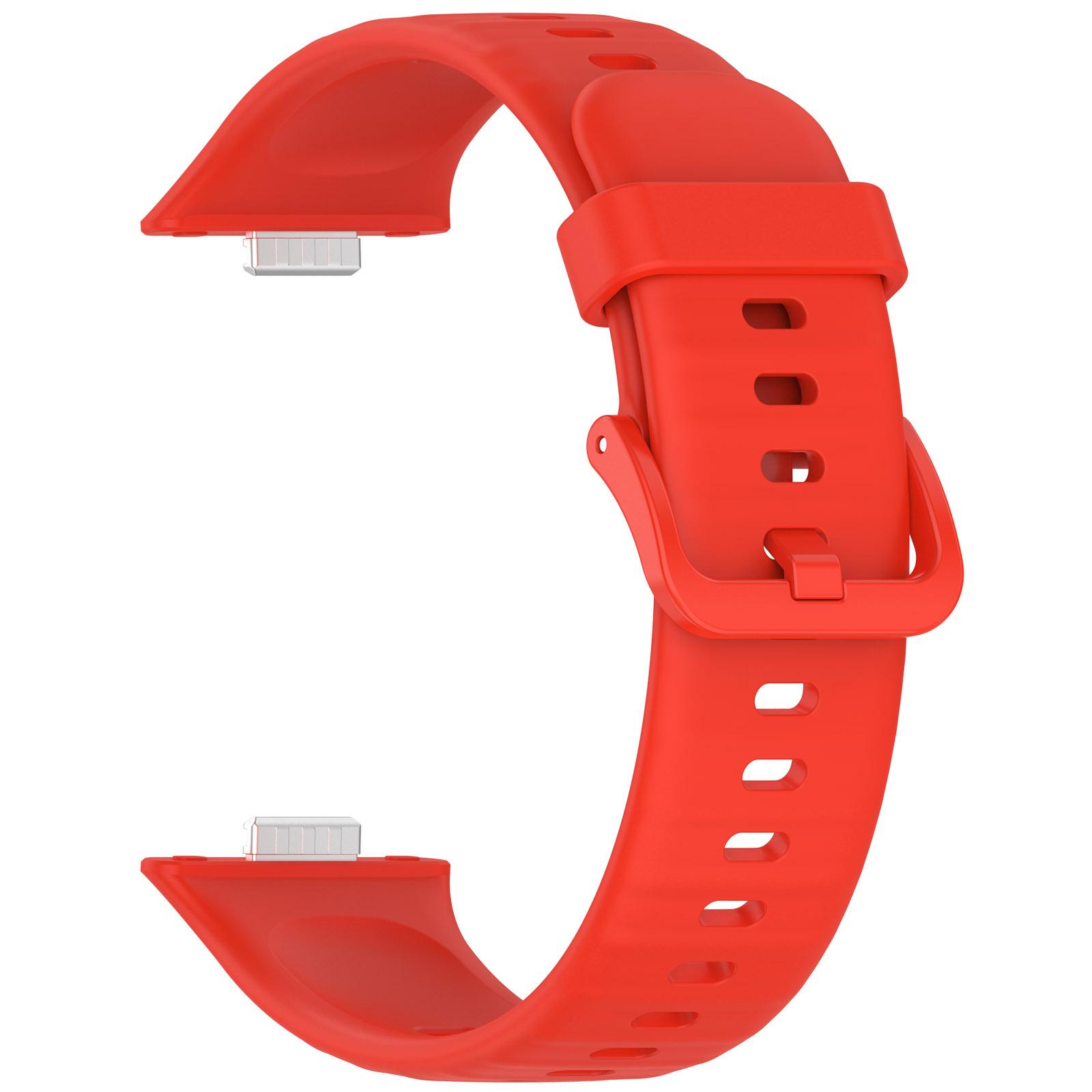 

For Huawei Watch Fit 3 Silicone Strap Sport Watchbands Replacement Official Pink
