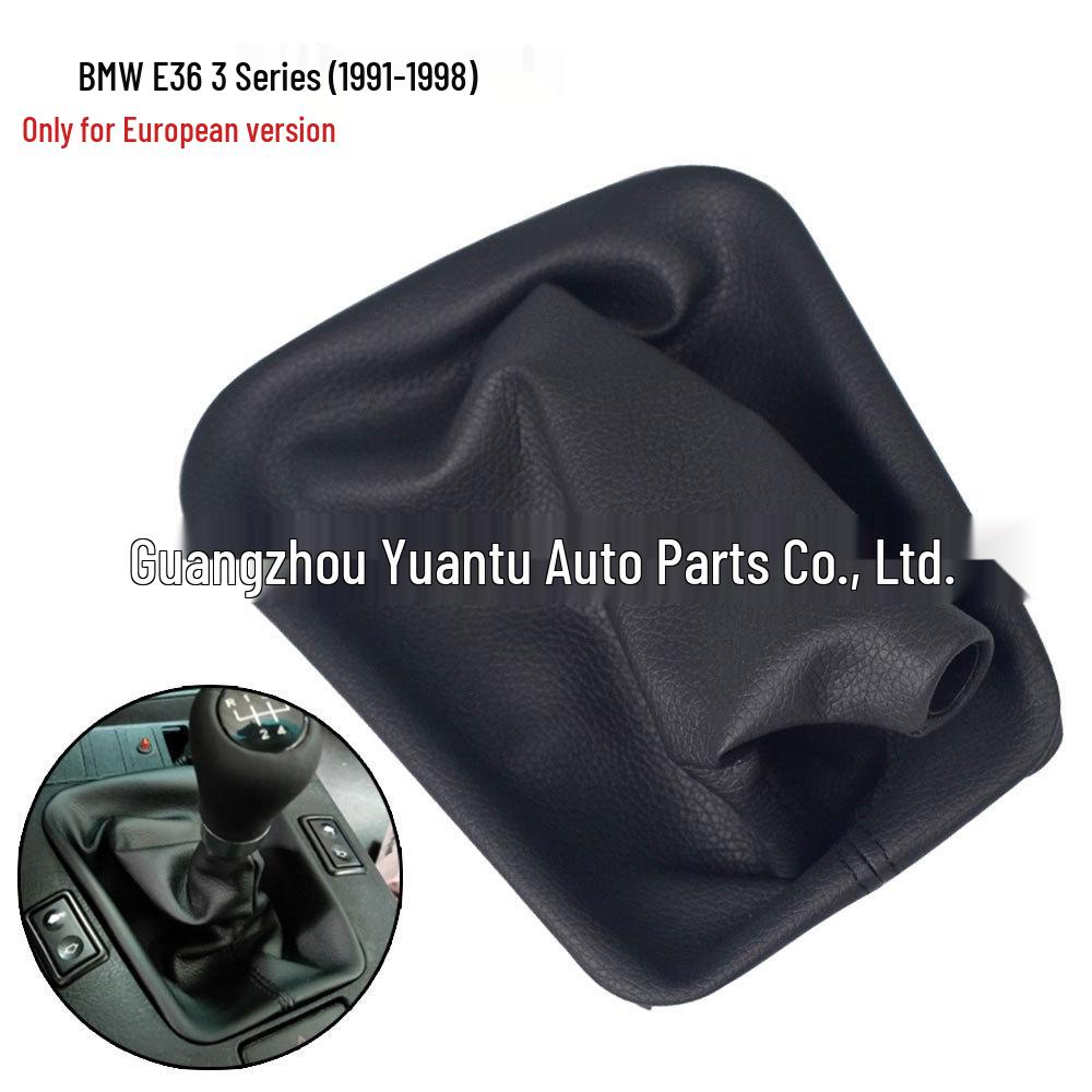Leather Gear Shift Knob Cover for BMW 3 Series E36 (1991-1998)