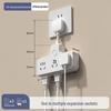 Multi-port Wireless Extension Panel with Multi-purpose Sockets and Plugs