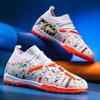 Original Mens Soccer Shoes Artificial Grass Training TF/FG Non-slip Football Boots Pro Luxury Chidlrens Football Shoes for Kids