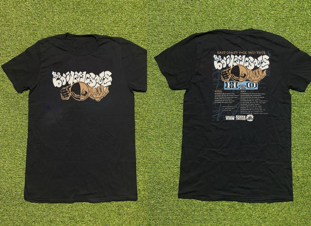 The Bouncing Souls Tour Dates 2025 2Side Black Cotton Shirt BT1412 Unisex T-Shirt