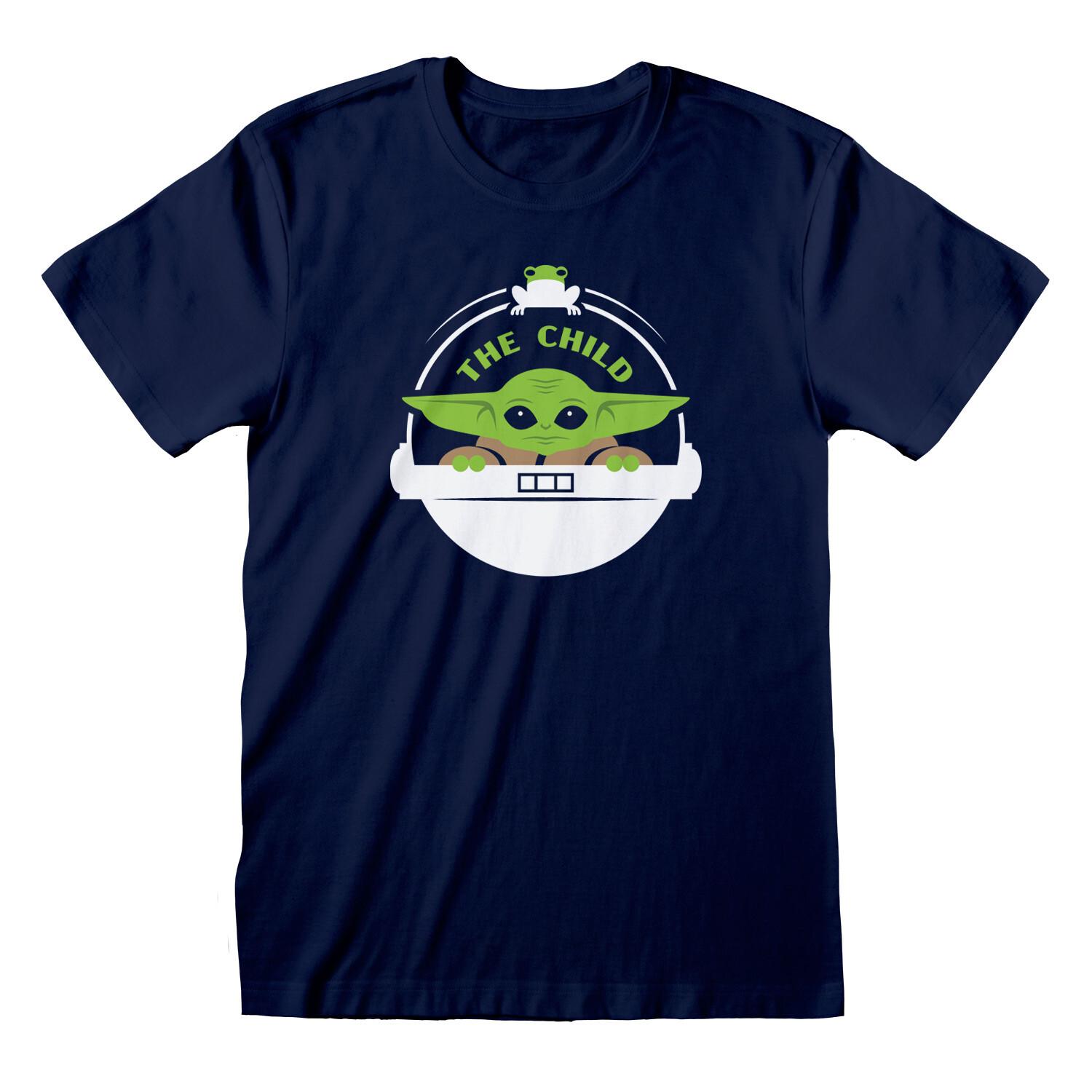 The Mandalorian Baby Yoda The Child Official Men s T-Shirt- S