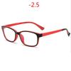 -1.0-1.5-2.0-2.5-3.0-3.5-4.0-5.0 To-6.0  Finished Myopia Glasses Men Women Square Prescription Short Sight Eyeglasses Students