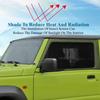 2PCS Car Sunshade Curtain Mesh Side Window Sun Shade Visor Protection Insect Net for Suzuki Jimny 2007-2025 Interior Accessories