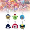 Adorable Spike Plush Keychain Toy From Brawl Stars With Soft Short Plush Fabric