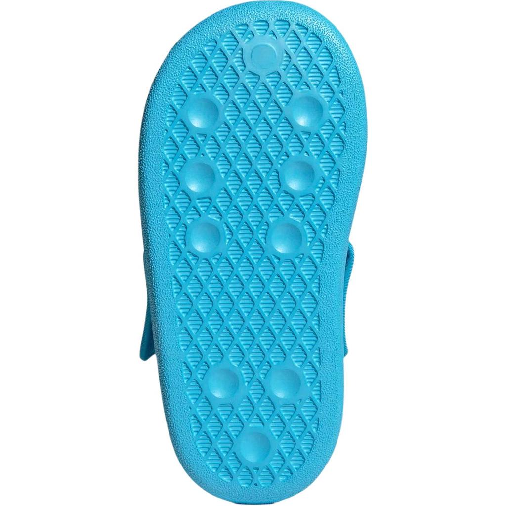 Adidas Originals Adifom Adilette C Fashion Comfortable Low-Top Sandals Kids Sandals Sky-Blue White Bright-Yellow JP5527