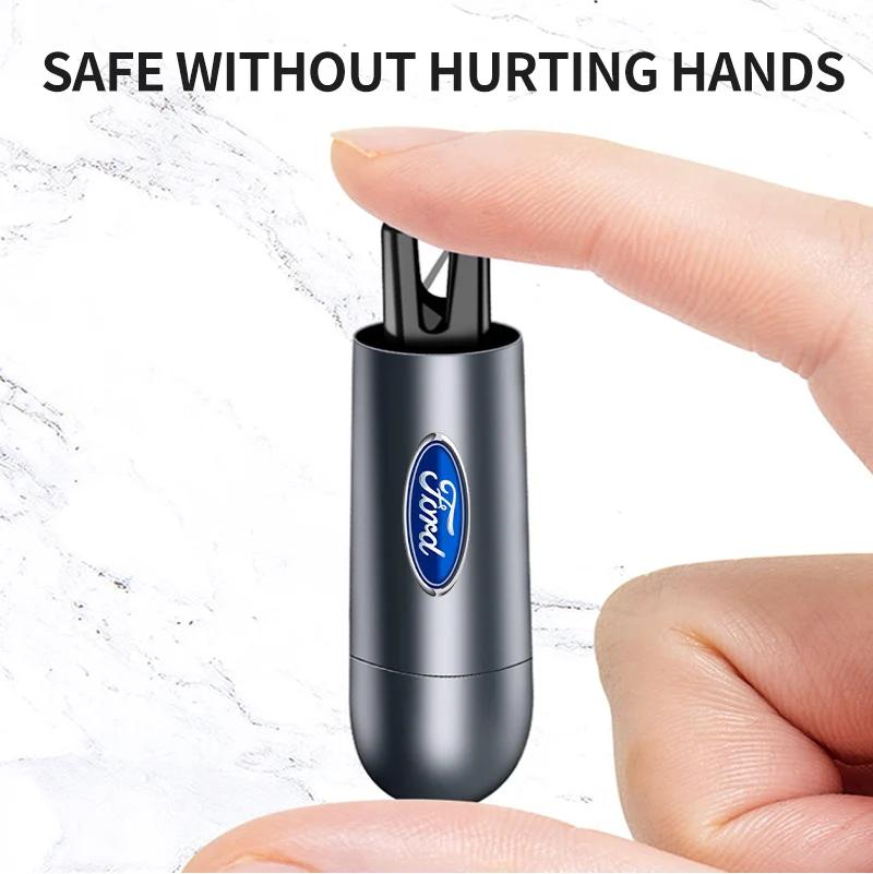 Nový Bezpečnostní Kladívko pro Auto Mini Rozbíječ Skla Okénka Auta Nouzové Záchranné Pro Ford SMax CMax Kuga Escape Monde 4 Focus 3 Grand 2