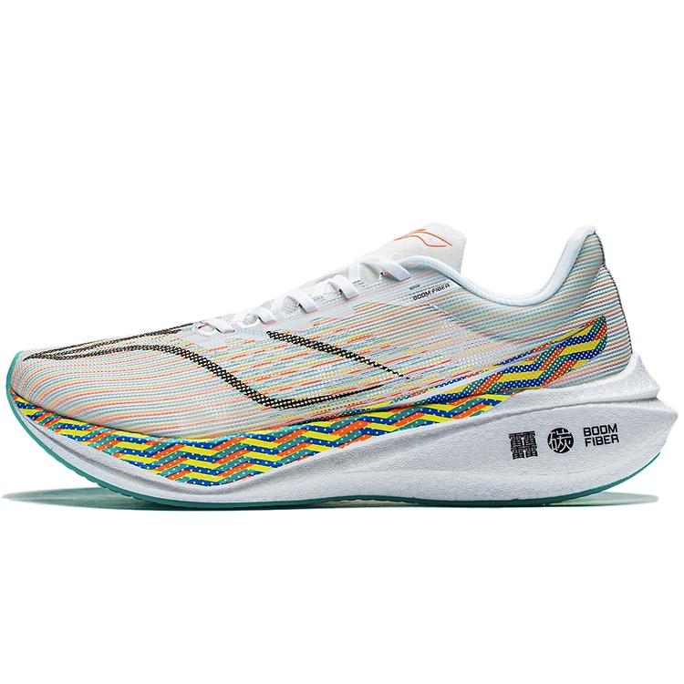 Li-Ning Feidian 3 Challenger  White Grey  Men s ARMT037-17 EU 44⅓