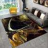 Grim Reaper Death Skull Gothic Non-Slip Area Rug for Living Room Bedroom Home Decor Kids Floor Mat Gift