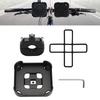 Adjustable Bike Motorcycle Mount Holder For Marshall 2 1 Portable Speaker Sturdy ABS Bracket Fits 70mm To 200mm Pipe Diameter
