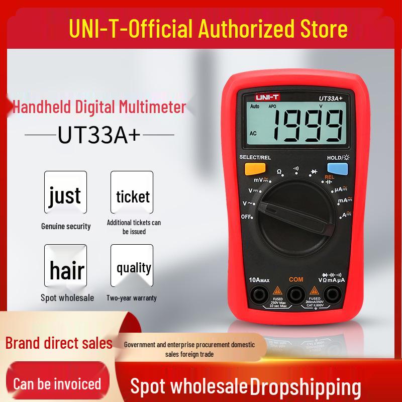 Uni-T Mini Digital Multimeter UT33 Series (A+/B+/C+/D+)