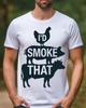 Id Smoke That Tee | BBQ Meat Stack T-Shirt, Pig Cow Chicken Barbecue Shirt