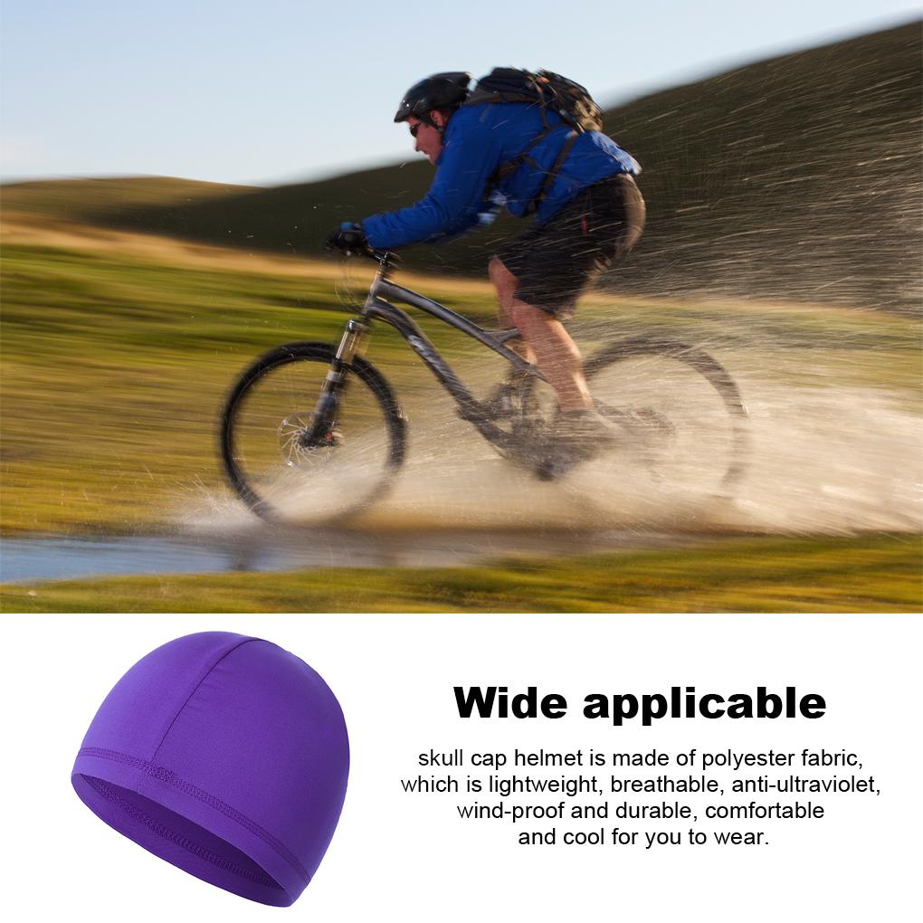 Skull Caps Comfortable Multiple Colors Porable Outdoor Sports Different Patterns Elastic Cool Helmet Liner Quick Drying