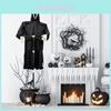 Halloween-Ghostface-Vogelscheuchen-Horror-Dekoration für schaurig-schönen Spaß drinnen und draußen