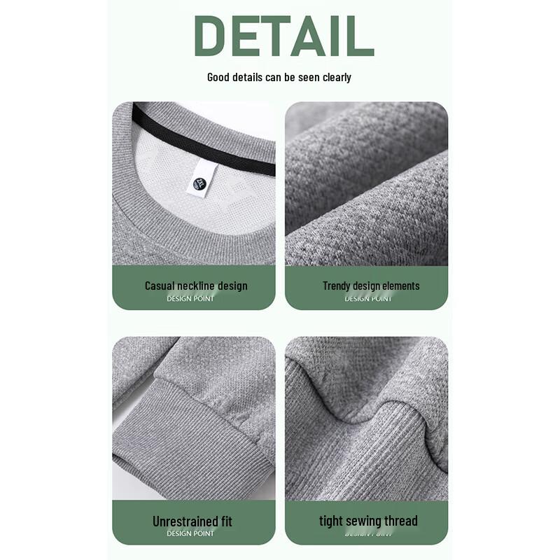 Wassup Sohot Men's Casual Pullover Sweatshirt