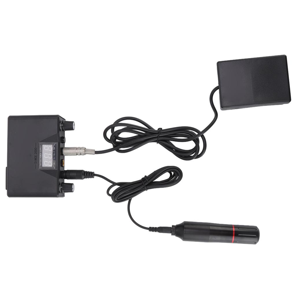 Professional Tattoo Pen Kit DC Interface Tattoo Machine High Accuracy Safe for Beginners Artists US
