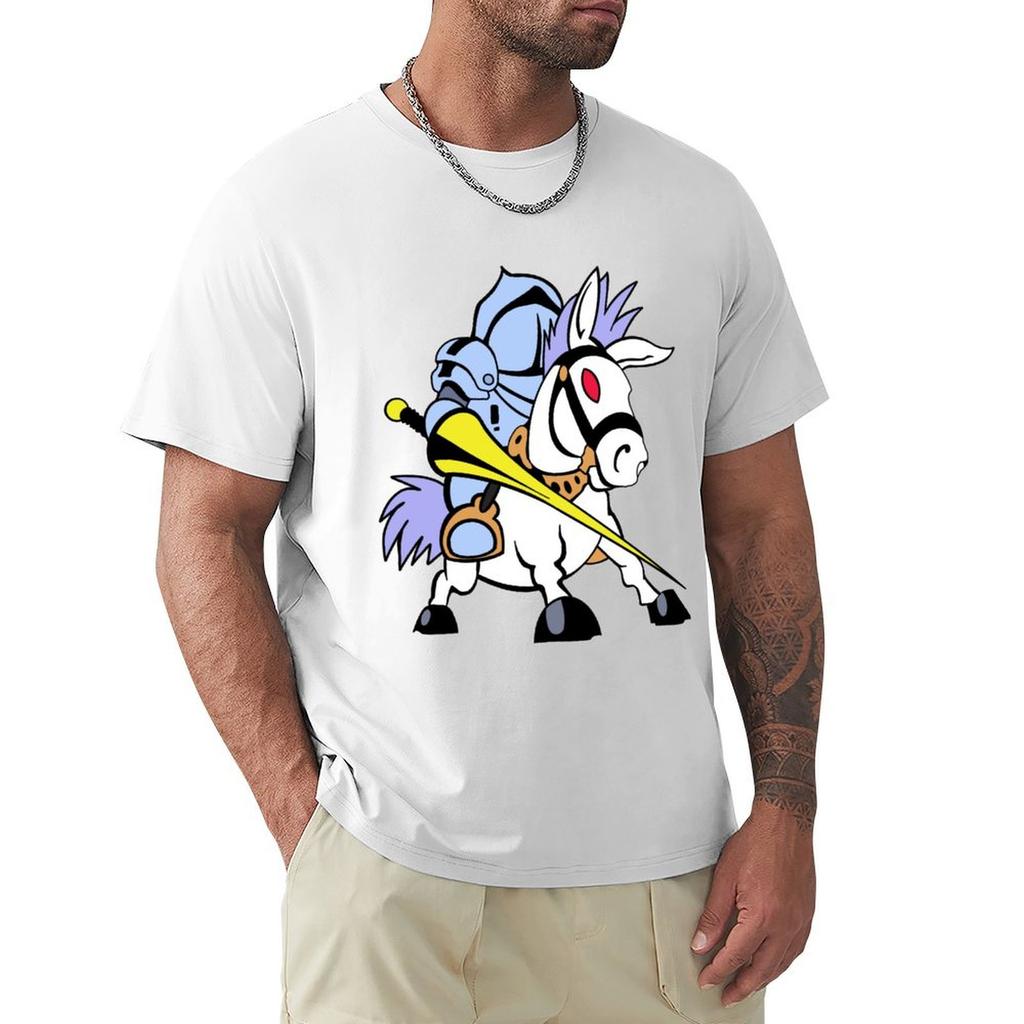 Ojo White Knights T-Shirt Graphic Tee Shirt Graphics Mens Graphic T-Shirts Big And Tall