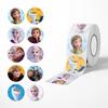 500pcs Elsa Princess Cartoon Sticker Roll Diy Decorative Stickers For Phone Thermos Diary Envelope Seal Stationery Kids Gift