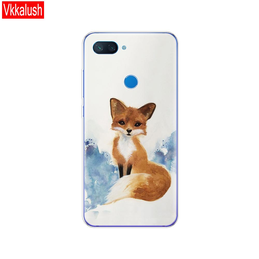 Silikonhülle Für Xiaomi mi 8 LITE Hülle 6,26 Zoll klar TPU niedliche Hülle Für Xiaomi mi 8 lite Rückseite Für Xiaomi mi8 coque capa