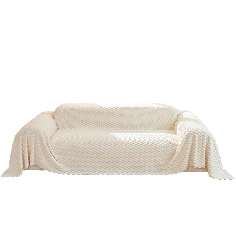 Plush Sofa Towel Thickened Warm Anti-Scratching Cloth Sofa Cover New 20.24 Million Can Cover Cloth Blanket