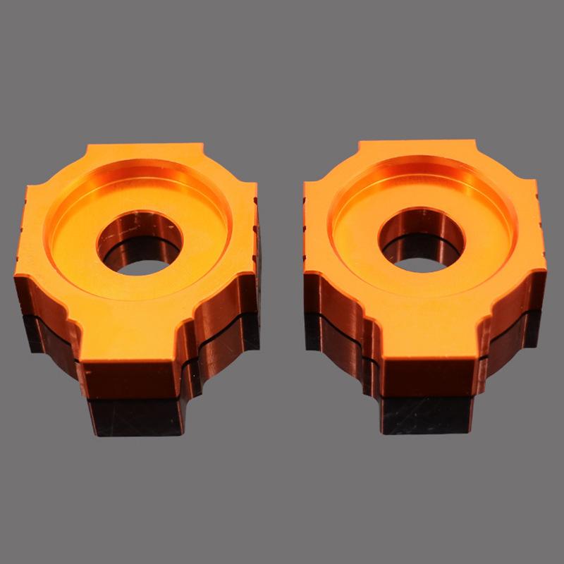 Motorcycle Parts Adjuster Tensioner Chain Adjustment Block Slider FOR KTM DUKE200 390 990 Rear Fork Adjuster Screw