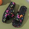 Nyári divatos női papucsok vastag aljú strandcipők nagy méretű alkalmi papucsok