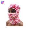 Gestrickte Sturmhaube Gesichtsstrick Ganzgesichtsmaske Abdeckung Ein Loch Designer Grasig Used Flauschig Sturmhaube Skimaske