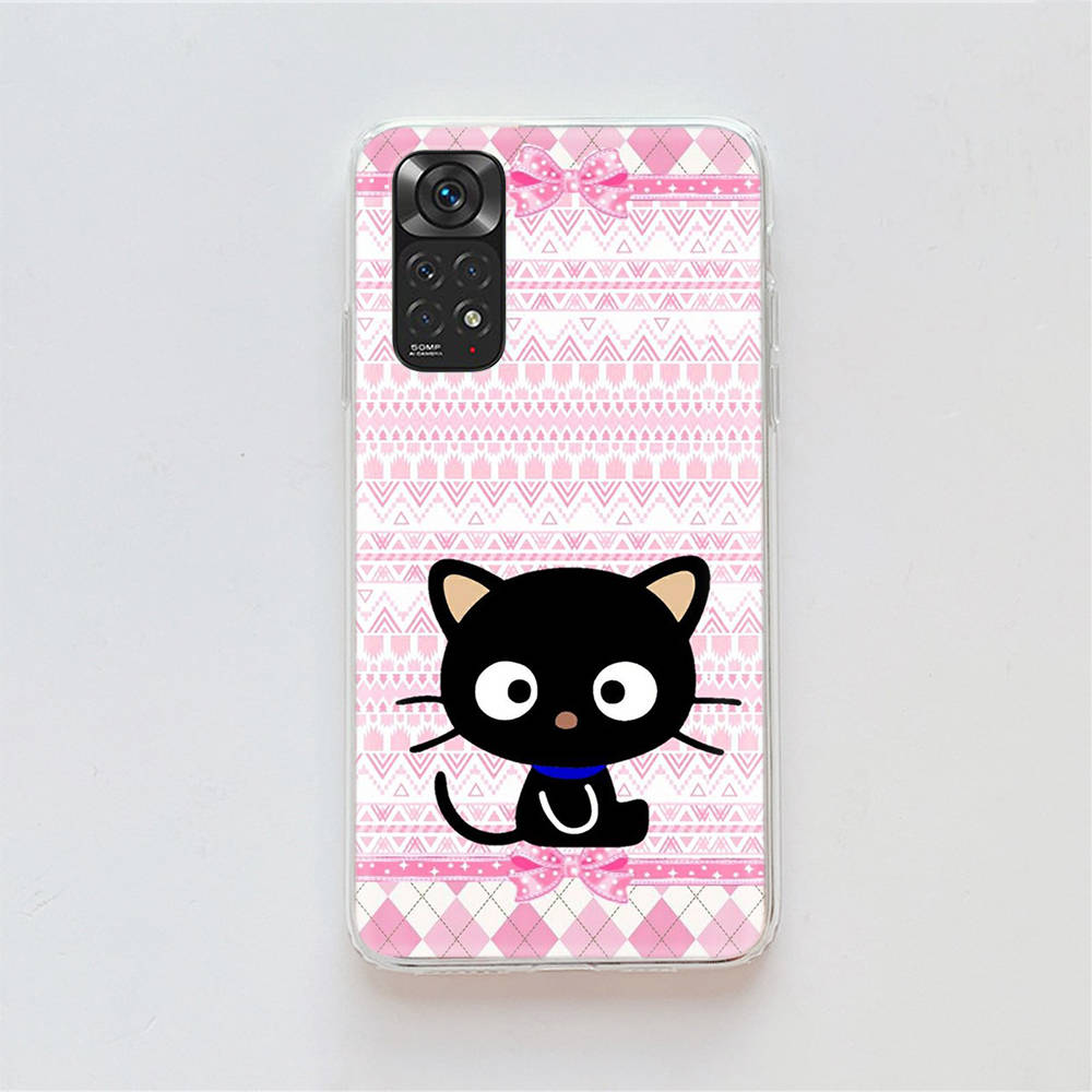 

Чехол KT64 Chococat для Samsung A04 A14 A23 A34 A54 M23 M33 M52 M53 Realme 10 9 C30S C35 C55 VIVO Y02S Y21 Y33S Y51 X80 Pro Прозрачная крышка Infinix Smart 6 PLUS гагат