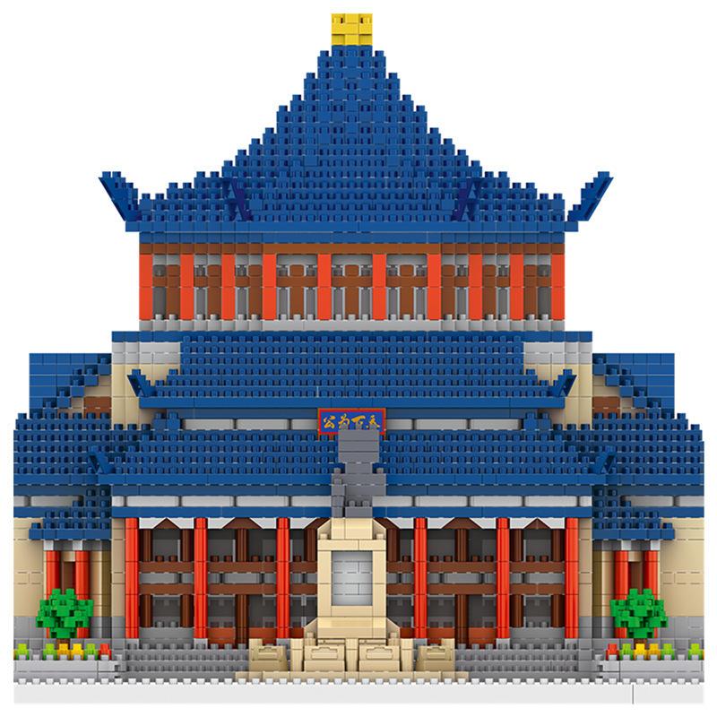 4605 Pcs Lezi Mini Blocks Building Bricks Educational History Architecture Palace Toy Kids Gift Adults Present 8193