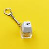 Keyboard Key Toy Party Stress Relief DIY Fidget Button Keycap Fidget Keychain Keyboard Keychain Toys Finger Keyboard